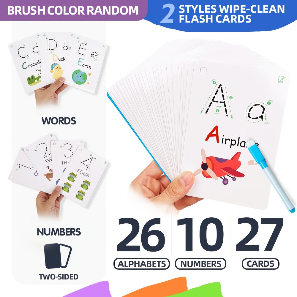 Educational Cognitive Flashcards with Tracing Pen - Perfect Learning Toy