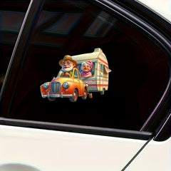 Grandparents RV Travel Vinyl Sticker - Waterproof & Scratch Resistant