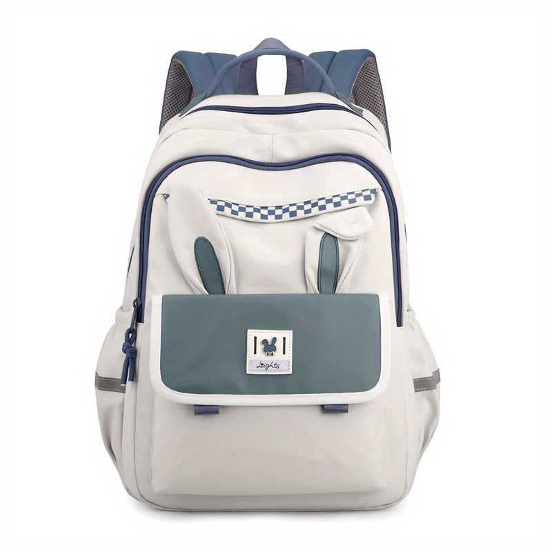 Kids Rabbit Ears Backpack Lightweight Casual Travel School Bag