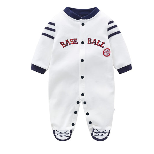 Baby Boys Long Sleeve Cotton Romper Jumpsuit Clothes