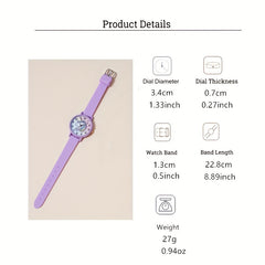 Kids Unicorn Silicone Quartz Watch Set