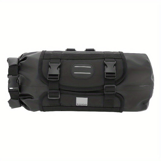 Bike Front Bag Mesh Cloth Plaid Cloth Riding Equipment Bag