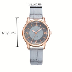 Kids Two Dial Quartz Watch Alloy Gift For Girls