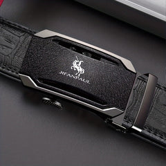Men's Buckle Belt Business Decorative Belt for Party Holiday