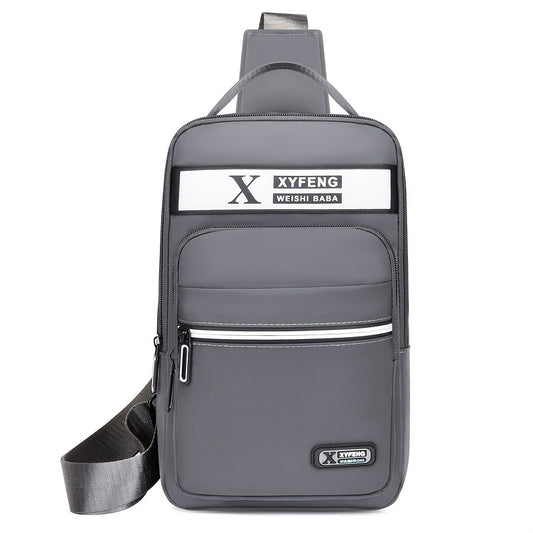 Men's Shoulder Bag Water Repellent Nylon Sports Handbag