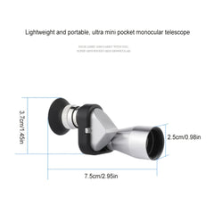 Portable HD Night Vision Pocket Zoom Telescope for Outdoor Camping