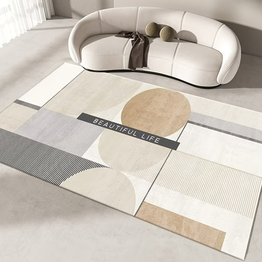French Style Area Rug Living Room Bedroom Carpet Mat