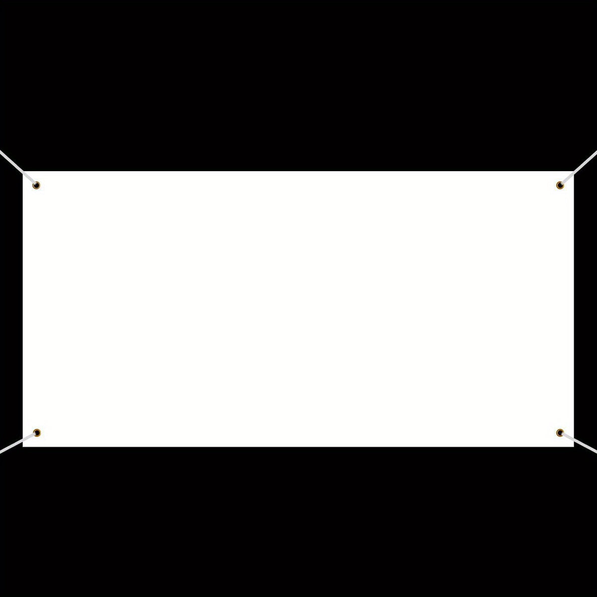 Blank Banners DIY Signs Polyester Oxford Cloth Paintable Sublimation Banner