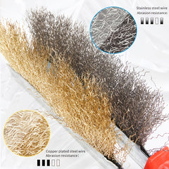 Steel Wire Wheel Polishing Brush for Wood Metal, De-rusting, Grinding Polishing