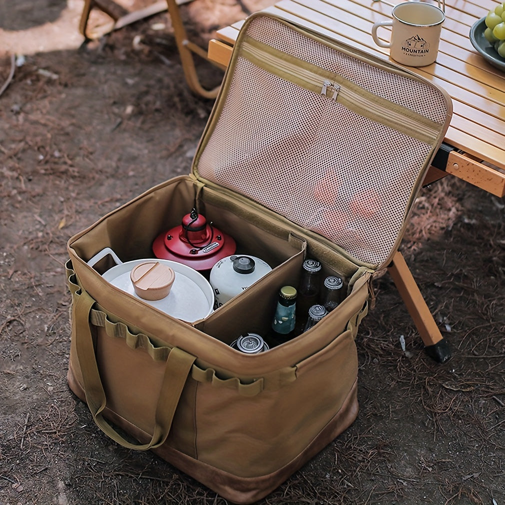 Outdoor Camping Storage Bag for Tableware and Tools