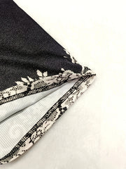 Butterfly Print High Waist Short Leggings
