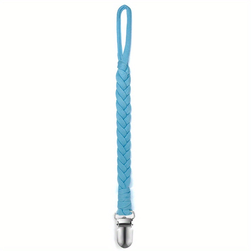 Braided Pacifier Clips For Boys And Girls - Fits All Pacifiers & Toys
