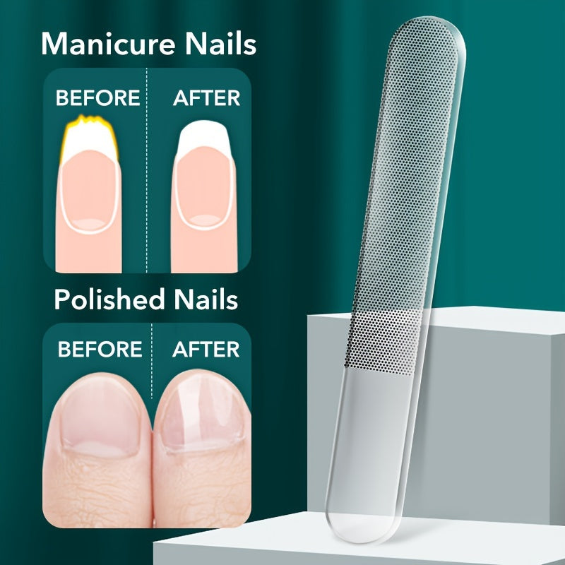 2pcs Double sided Nail Clipper Cutter Set