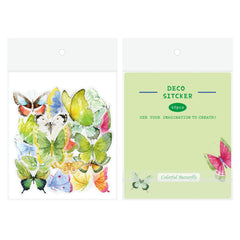 40pcs Butterfly Journal Stickers DIY Decorative Vintage Scrapbook Stickers