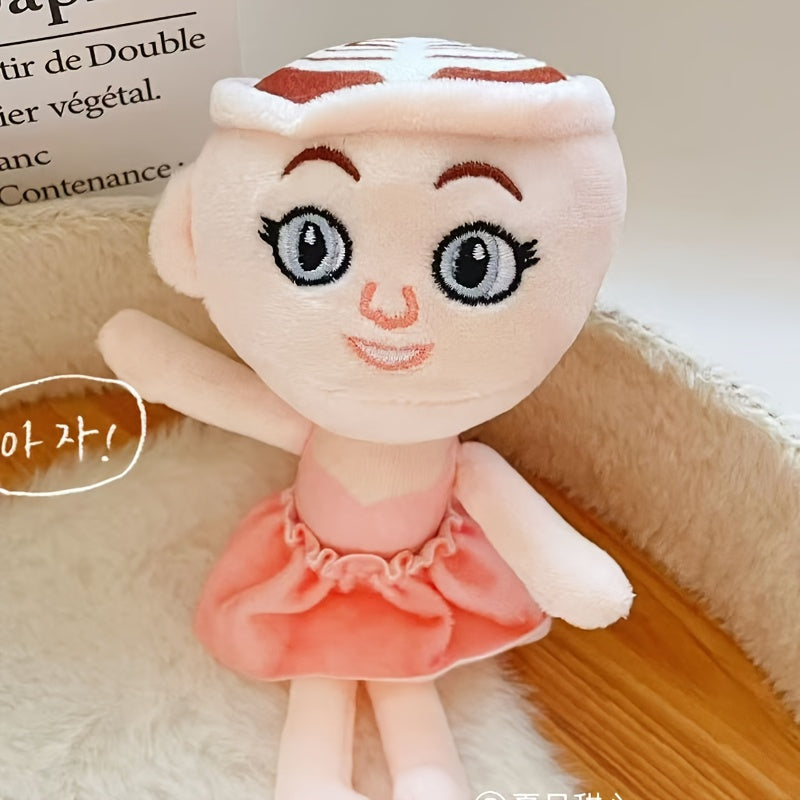 Tralalero Tralala Plush Toy Anime Coffee Lady Keychain Stuffed Animal