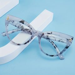 Men's Anti Light Cat's Eye Glasses for Travel and Daily Use