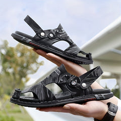 Men's Dual Purpose Sandals Casual Hollow Out Non Slip Shoes