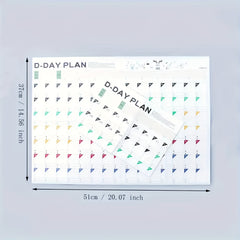 Self Discipline Countdown Clock for Exam and Weight Loss