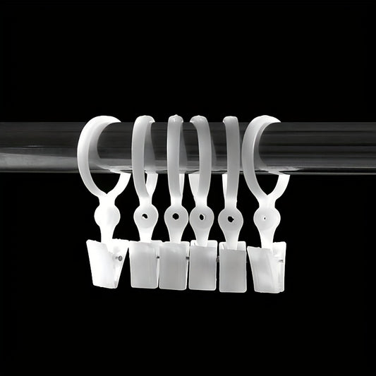 10Pcs Plastic Curtain Buckle Clip Home Supplies