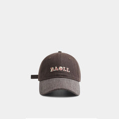 Men's Vintage Knitted Baseball Cap