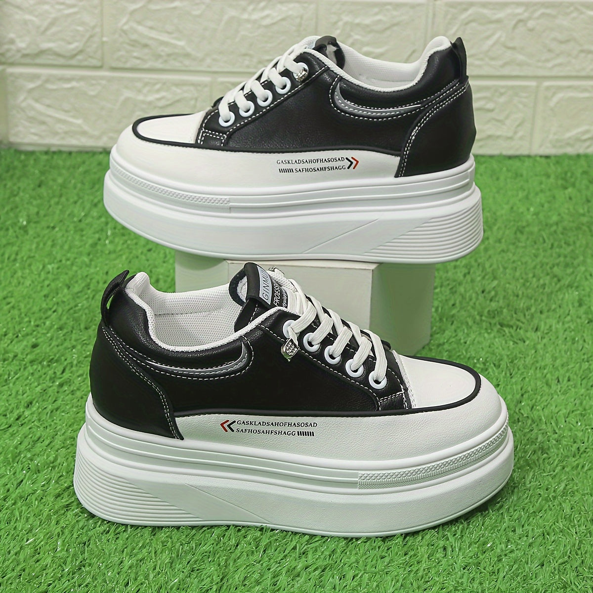 Women's Height Increasing Casual Sneakers Thick Bottom Shoes