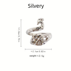 Adjustable Crochet Loop Finger Wear Thimble - 8pc Set