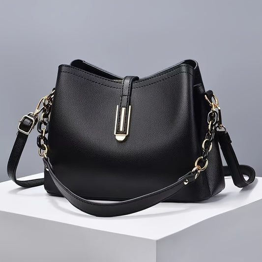 Stylish Crossbody Bag with Chain Strap for Women