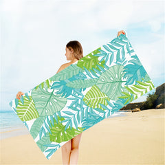 Fast Drying Double Sided Fleece Beach Towel for Water Sports