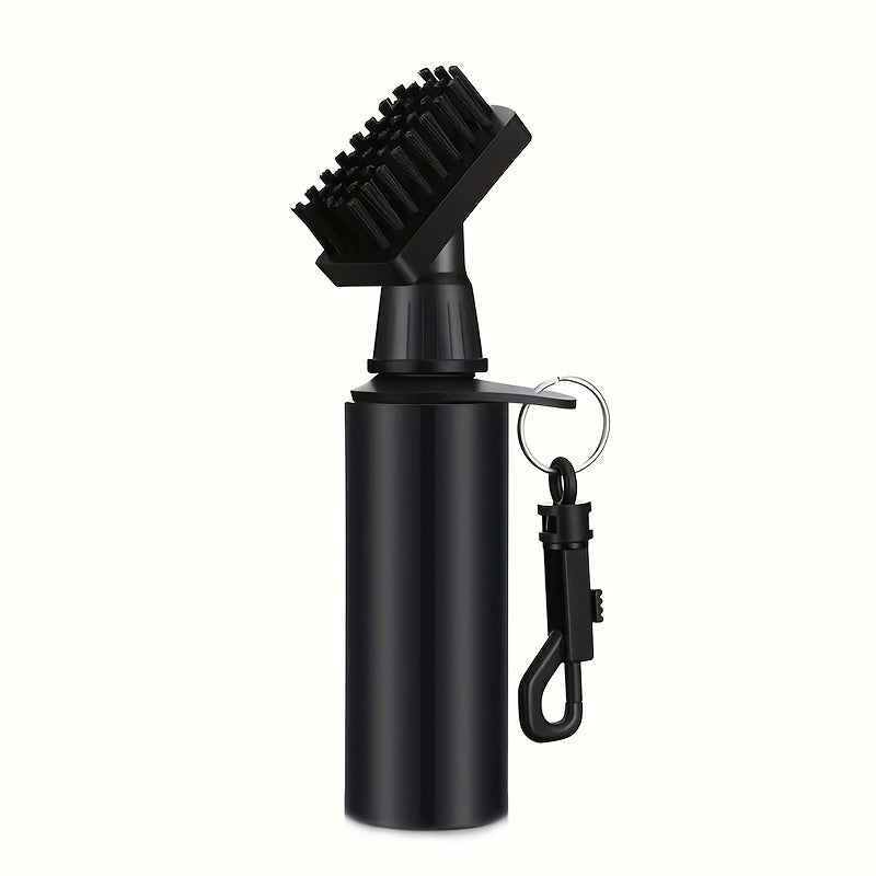 Portable Golf Brush with Removable Hook and Water Storage
