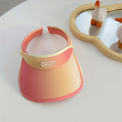 Sun Protection Cap Gradient Anti Ultraviolet Large Brim Hat
