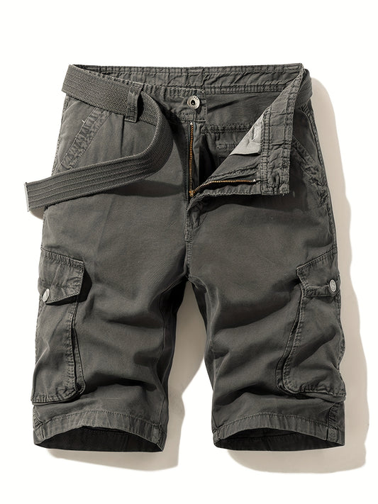 Men's Cotton Cargo Shorts for Spring
