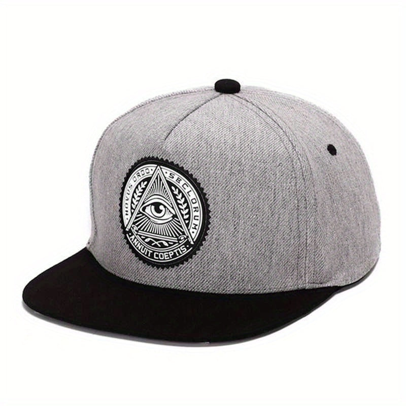 Sunshade Adjustable Baseball Cap Eye of Horus Pattern Outdoor Sport