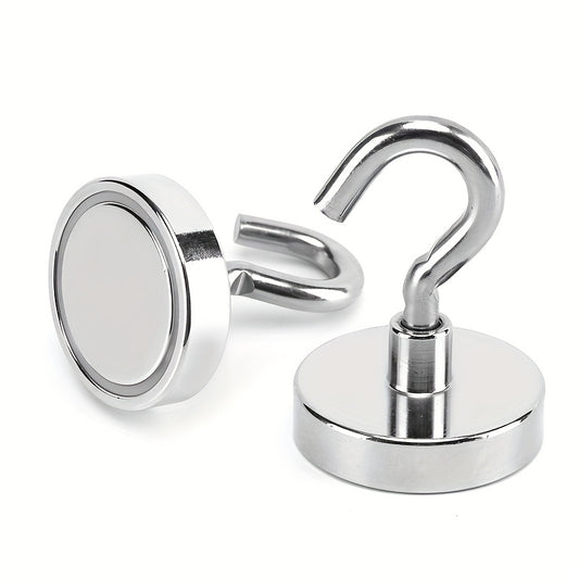 6pcs Magnetic Hooks Strong Load Bearing Storage Key Coat Cup Hanging