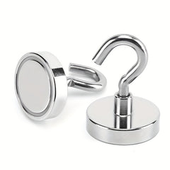 6pcs Magnetic Hooks Strong Load Bearing Storage Key Coat Cup Hanging