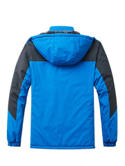 Men's Winter Track Hooded Jacket