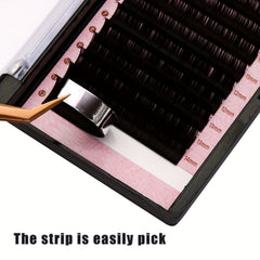 Silky Volume & Classic Lash Extensions 8-15mm C CC D DD Curl