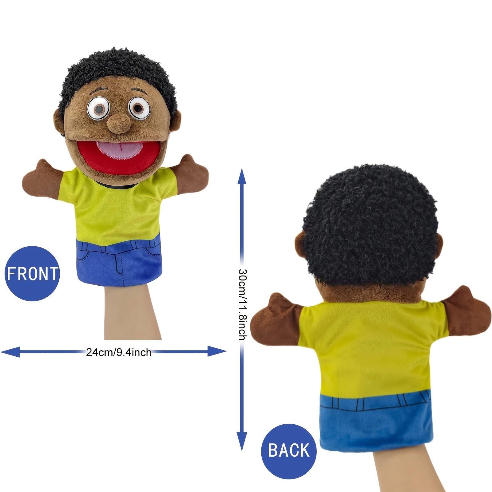 Family Hand Puppets - Multicultural Finger Puppet Set