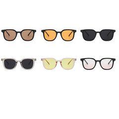 Vintage Oversized Square Sunglasses Stylish Rectangle Eyewear Women