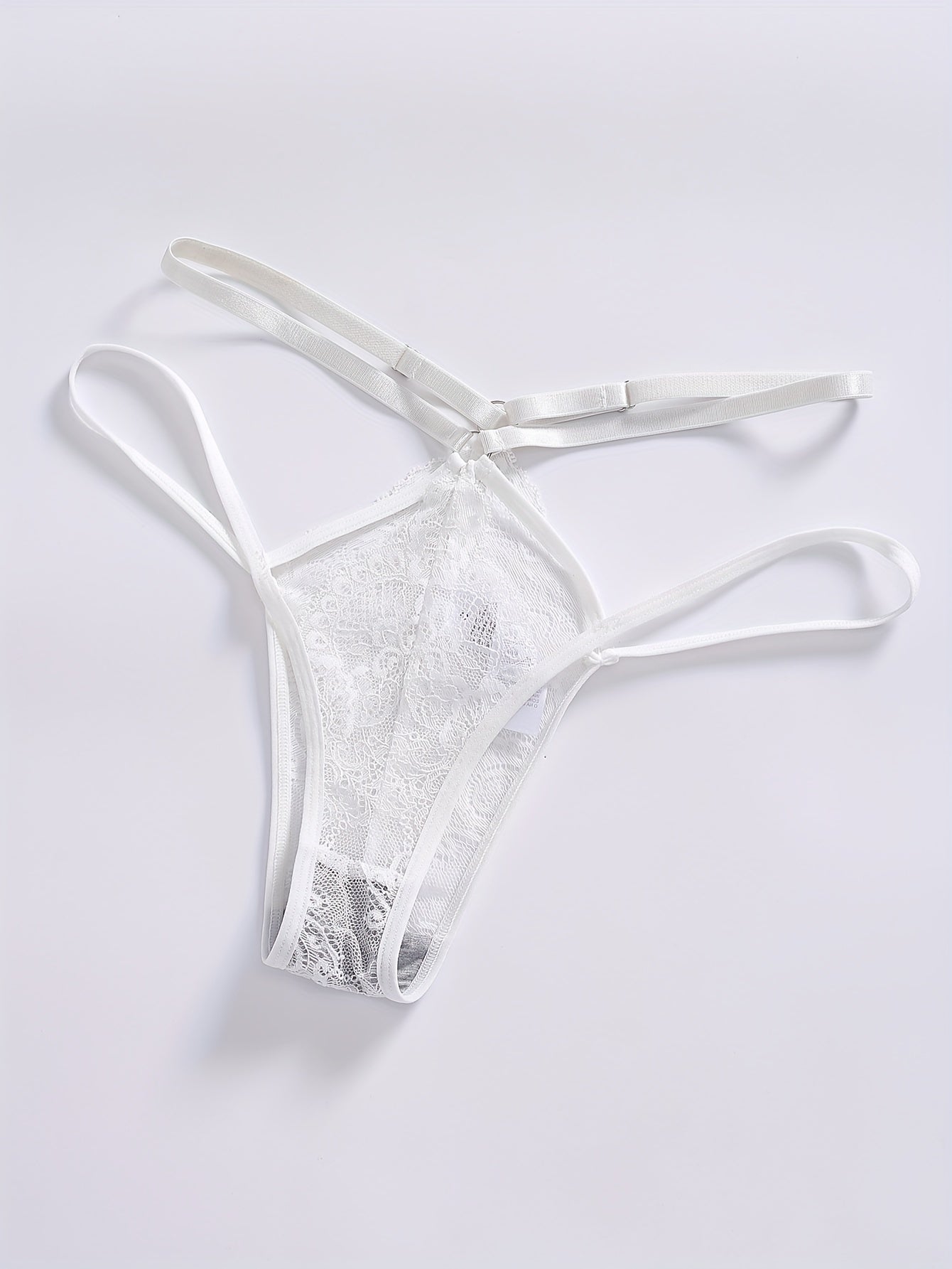 3 Pack Plus Size Sexy Briefs Set Women's Plus