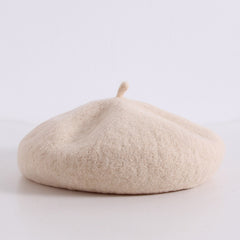 Girls Beret Hat Decorative Hair Accessories For Autumn And Winter