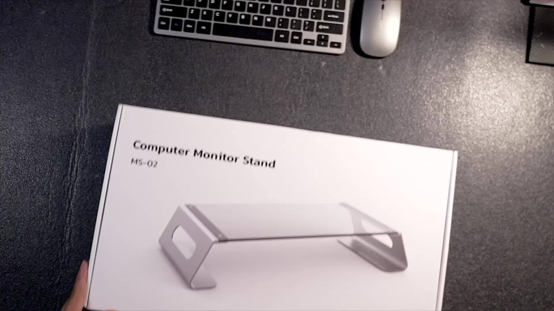 1pc Monitor Stand - Ergonomic Desk Riser for Computer Screen