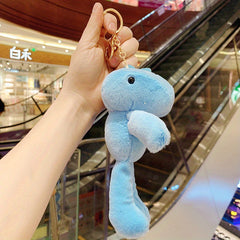 Dinosaur Backpack Doll School Bag Plush Toy Mini Ornament