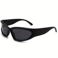 Y2K Wrap Around Sunglasses Cat Eye UV400