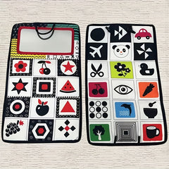 Busy Board Learning Toy Numbers Shapes Educational Felt Board