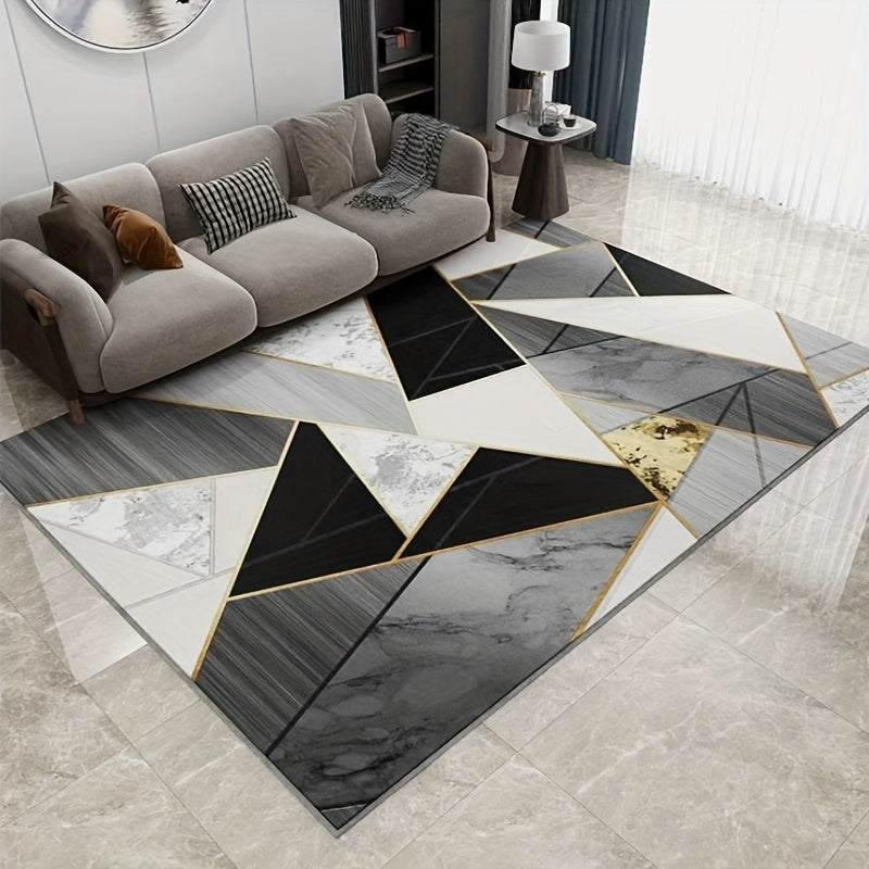 Modern Stylish Area Rug Non slip Soft And Comfortable Minimalist Rug