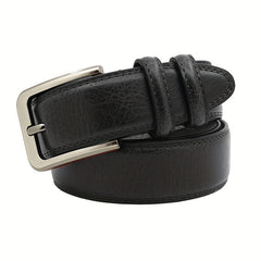 Men's Leather Business Belt for Jeans Pants