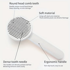 Revolutionary Self Cleaning Pet Grooming Tool for Dogs & Cats