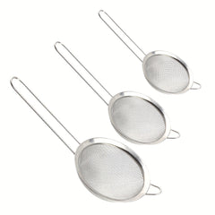 3pcs Stainless Steel Colander Spoon Skimmer Ladle Hot Pot Filter Spoon