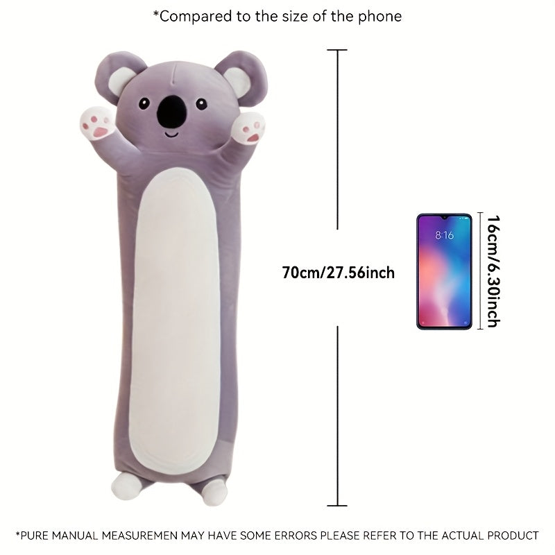 Koala Plush Soft Fluffy Stuffed Animal Long Body Birthday Christmas Gift