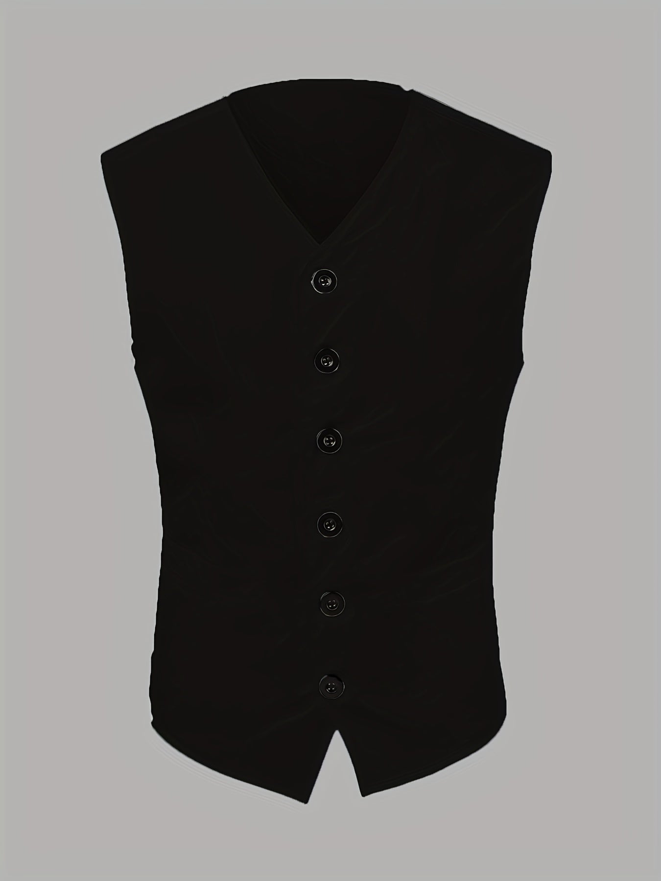 V Neck Smart Suit Trachten Vest Men's Casual Retro Style Waistcoat